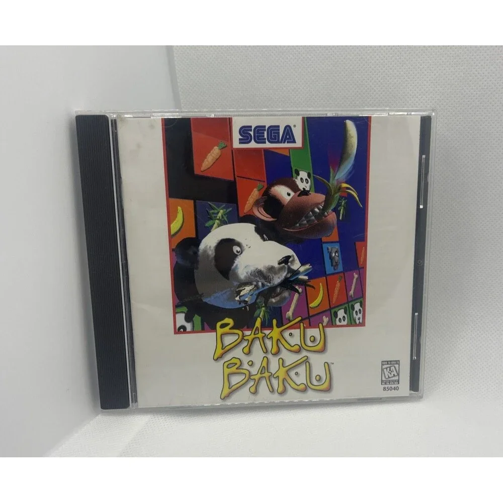 Baku Baku - PC - Puzzle Game - SEGA - W/ User Manual - CD ROM